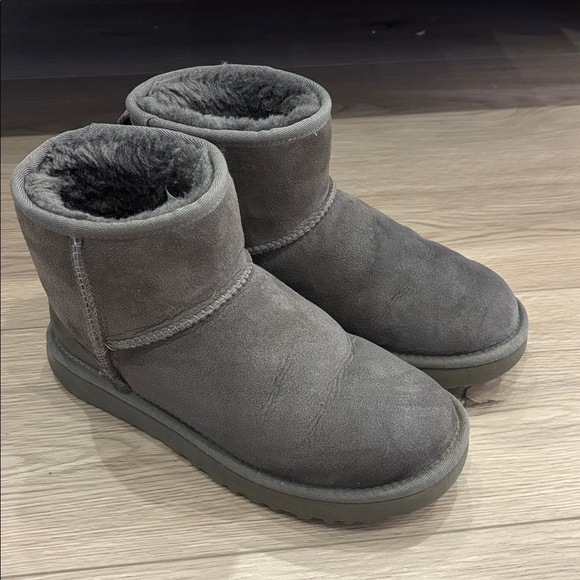 UGG Shoes - Ugg classic mini II in grey size 6